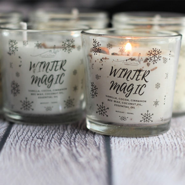 Winter Magic Candles