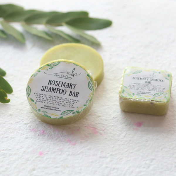 Buy Organic Rosemary Green Shampoo Bar Online